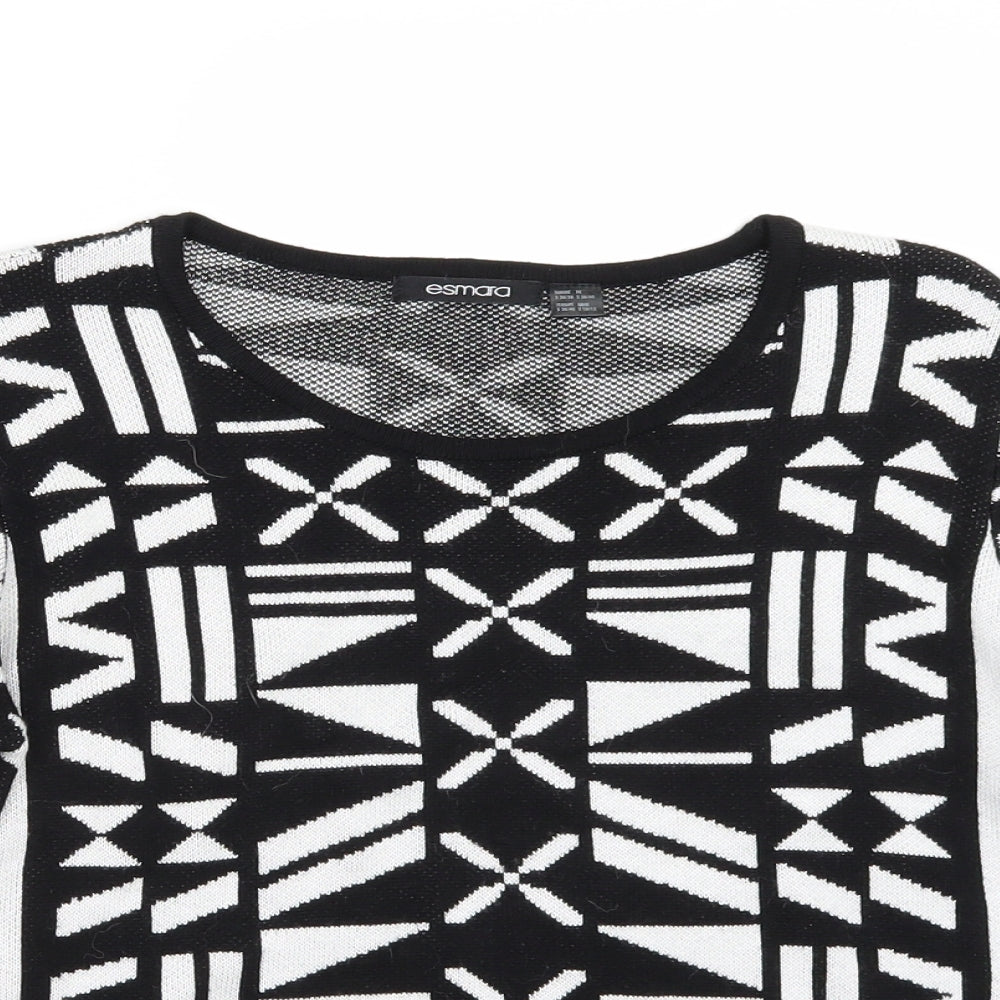 ESMARA Womens Black   Pullover Jumper Size 10