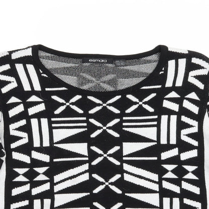 ESMARA Womens Black   Pullover Jumper Size 10