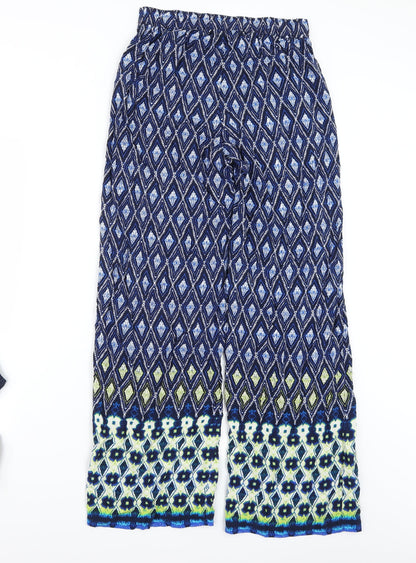 George Womens Blue   Trousers  Size 8 L28 in