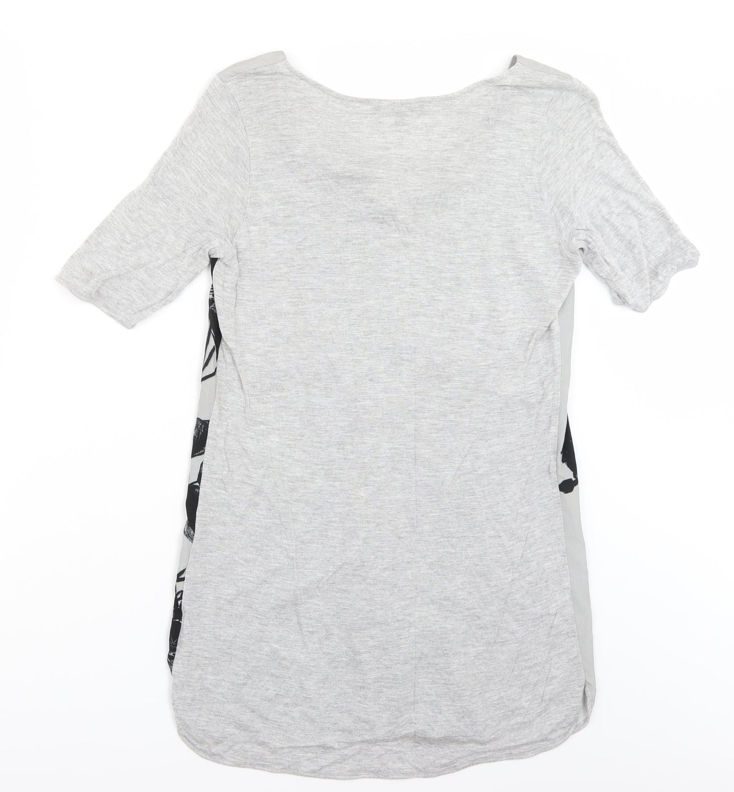 Womens UK Size 10 NEXT Grey Basic T-Shirt