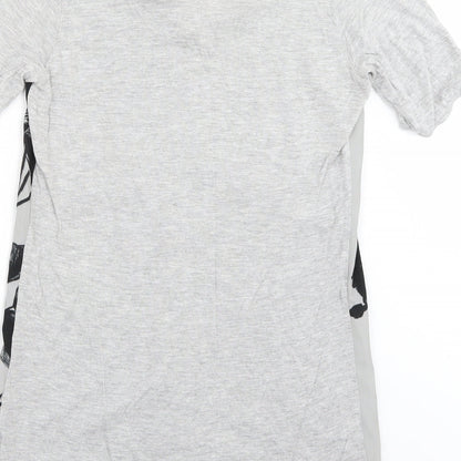 Womens UK Size 10 NEXT Grey Basic T-Shirt