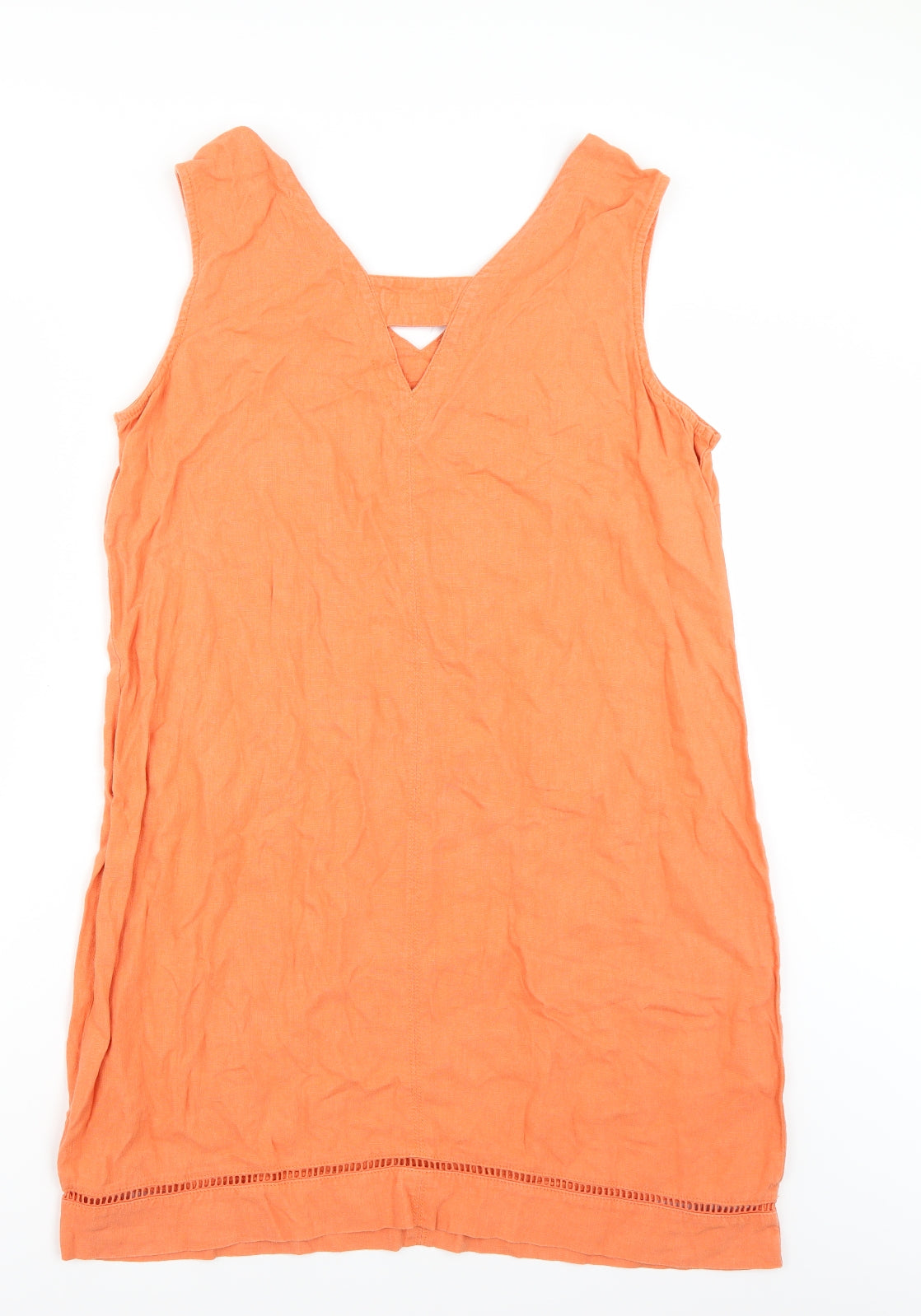 Womens UK Size 16 NEXT Orange Basic Blouse
