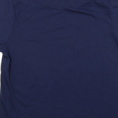 Avenue Womens Blue   Basic T-Shirt Size L