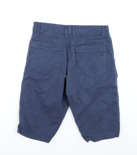 Kangol Mens Blue   Chino Shorts Size S