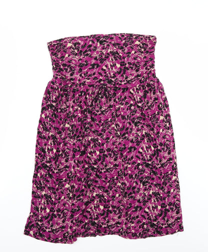 TU Womens Purple   Basic Blouse Size 16