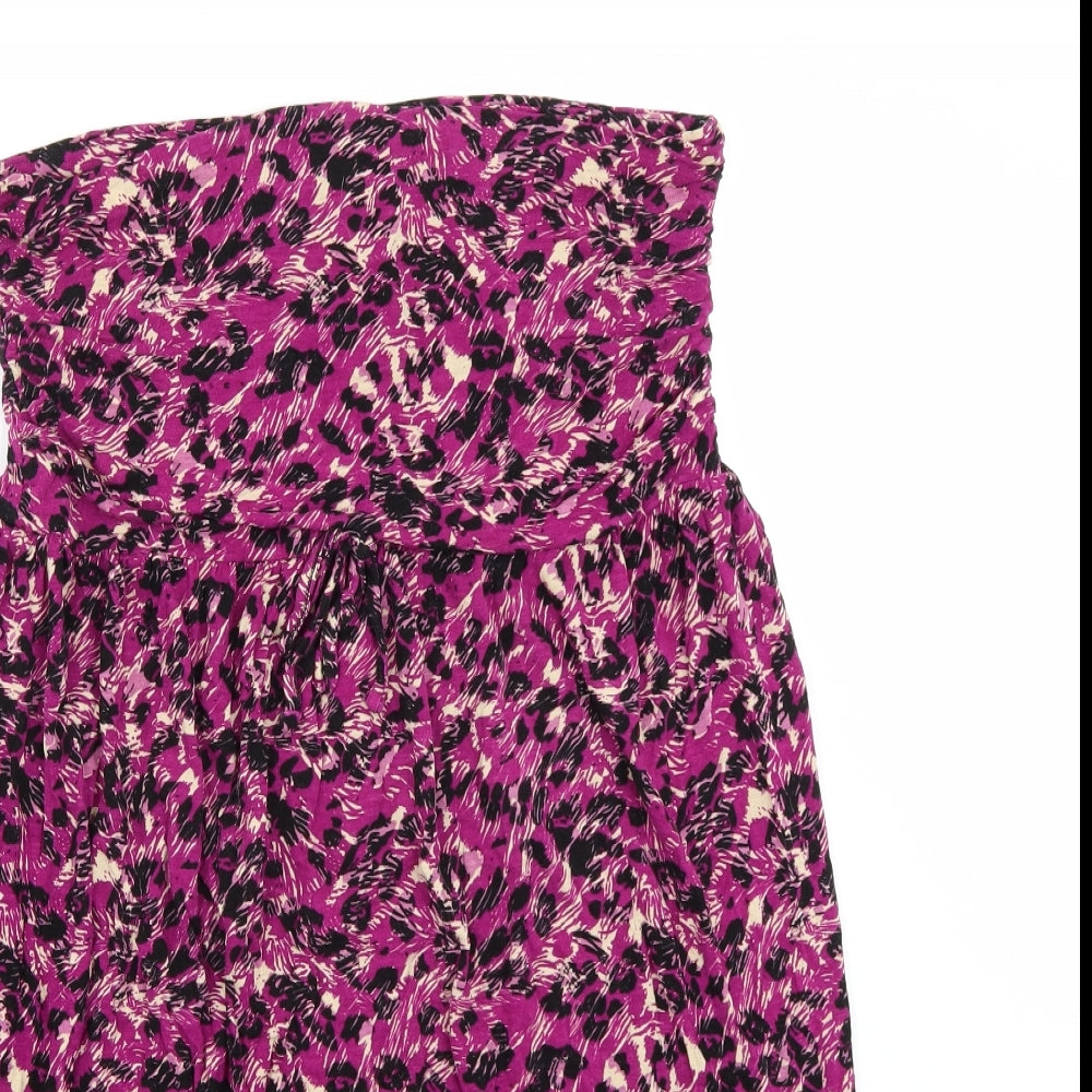 TU Womens Purple   Basic Blouse Size 16