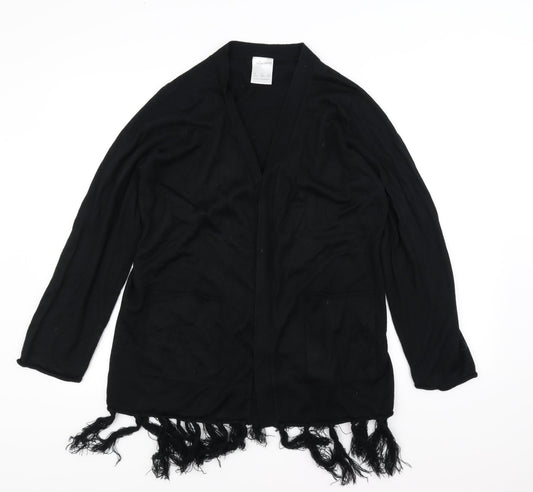 Being Casual Womens Black   Cardigan Jumper Size 12