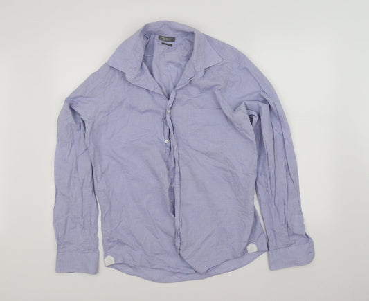 Sfera Mens Blue    Button-Up Size L