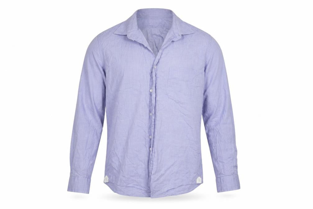 Mens UK Size L Sfera Blue  Button-Up Long Sleeve Casual Shirt