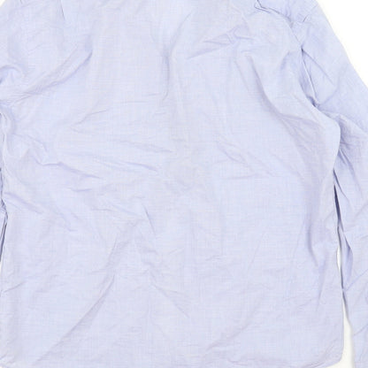 Sfera Mens Blue    Button-Up Size L