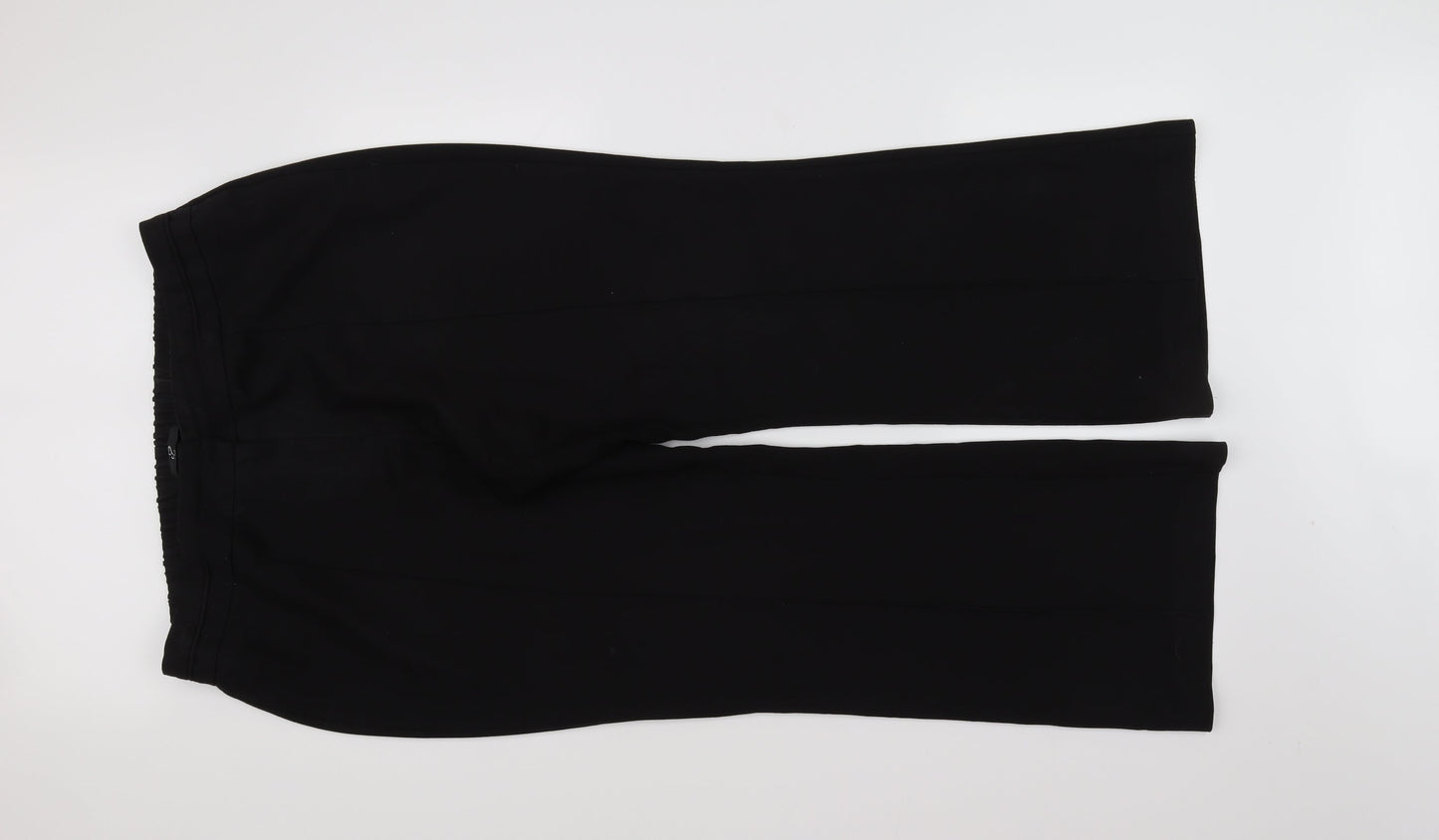 Womens UK Size 16 Preworn Regular Fit  Black Trousers