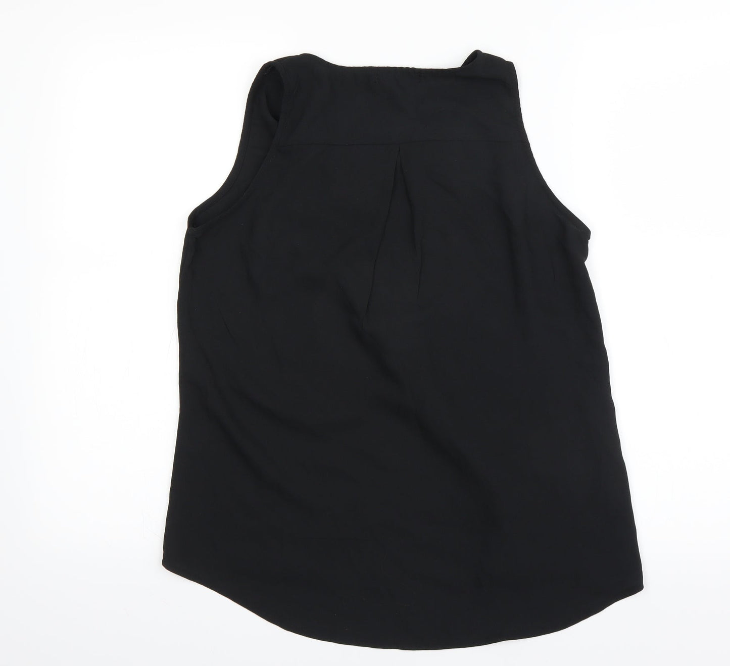 Fiona & Co Womens Black Houndstooth   Tank Size 8