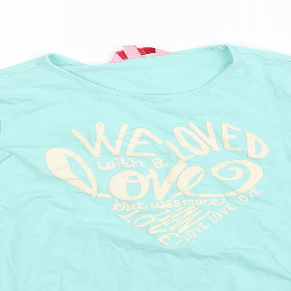 OVS Girls Green   Basic T-Shirt Size 8-9 Years