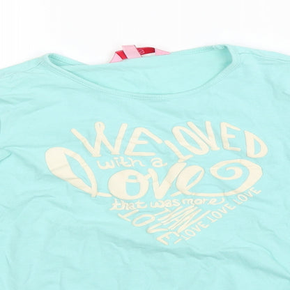 OVS Girls Green   Basic T-Shirt Size 8-9 Years