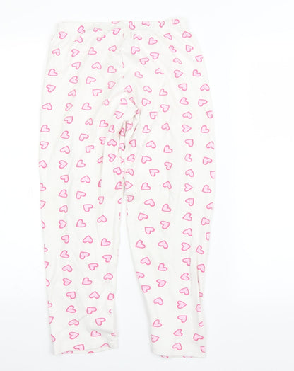 OVS Girls White Polka Dot  Jegging Trousers Size 8-9 Years