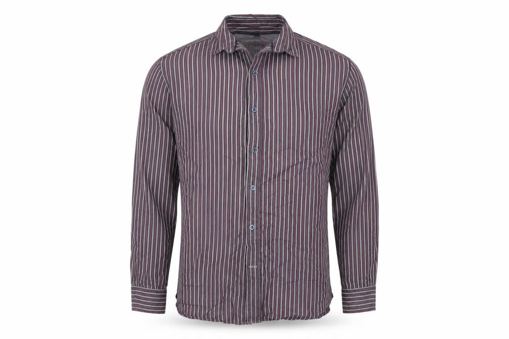 Mens UK Size L Boston crew Multicoloured  Button-Up Long Sleeve Casual Shirt