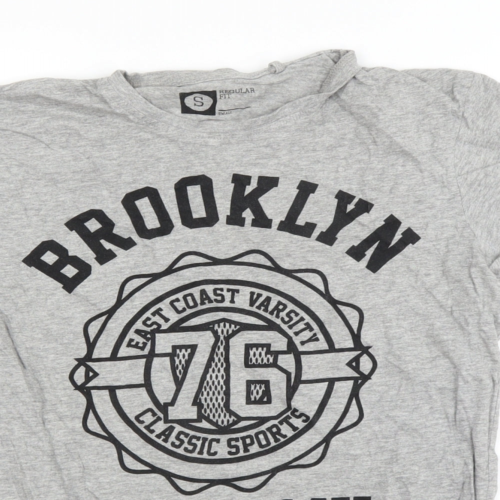 Primark Womens Grey   Basic T-Shirt Size 6