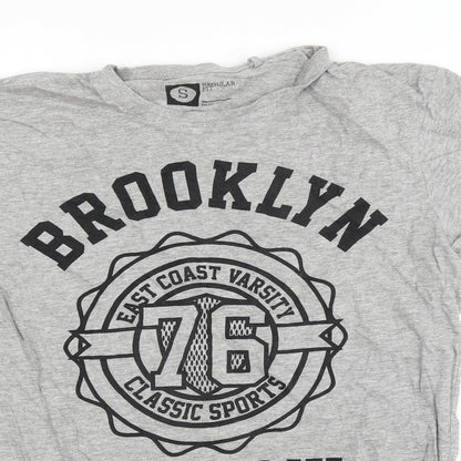 Primark Womens Grey   Basic T-Shirt Size 6