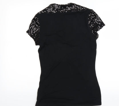 Womens UK Size 14 Miss Posh Black