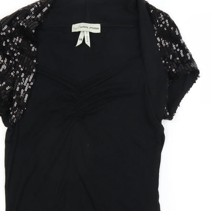 Womens UK Size 14 Miss Posh Black