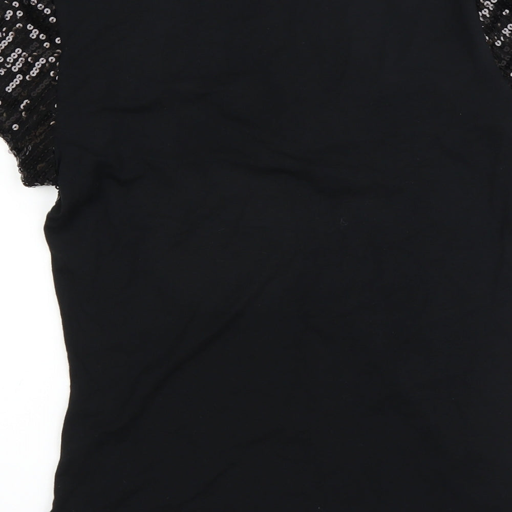 Womens UK Size 14 Miss Posh Black