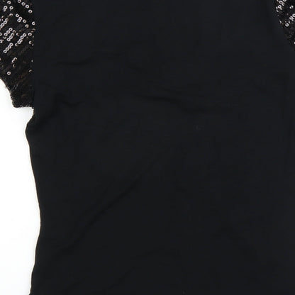 Womens UK Size 14 Miss Posh Black