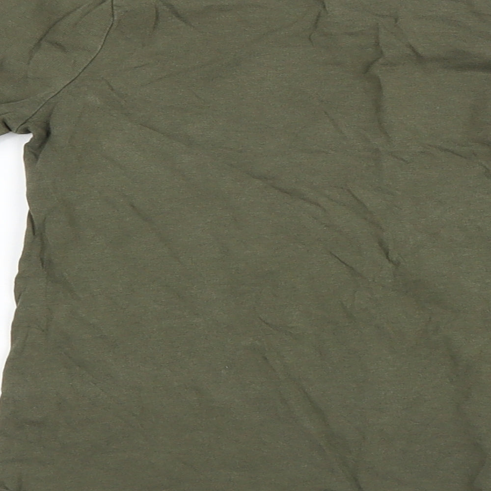 Primark Girls Green   Basic T-Shirt Size 8 Years