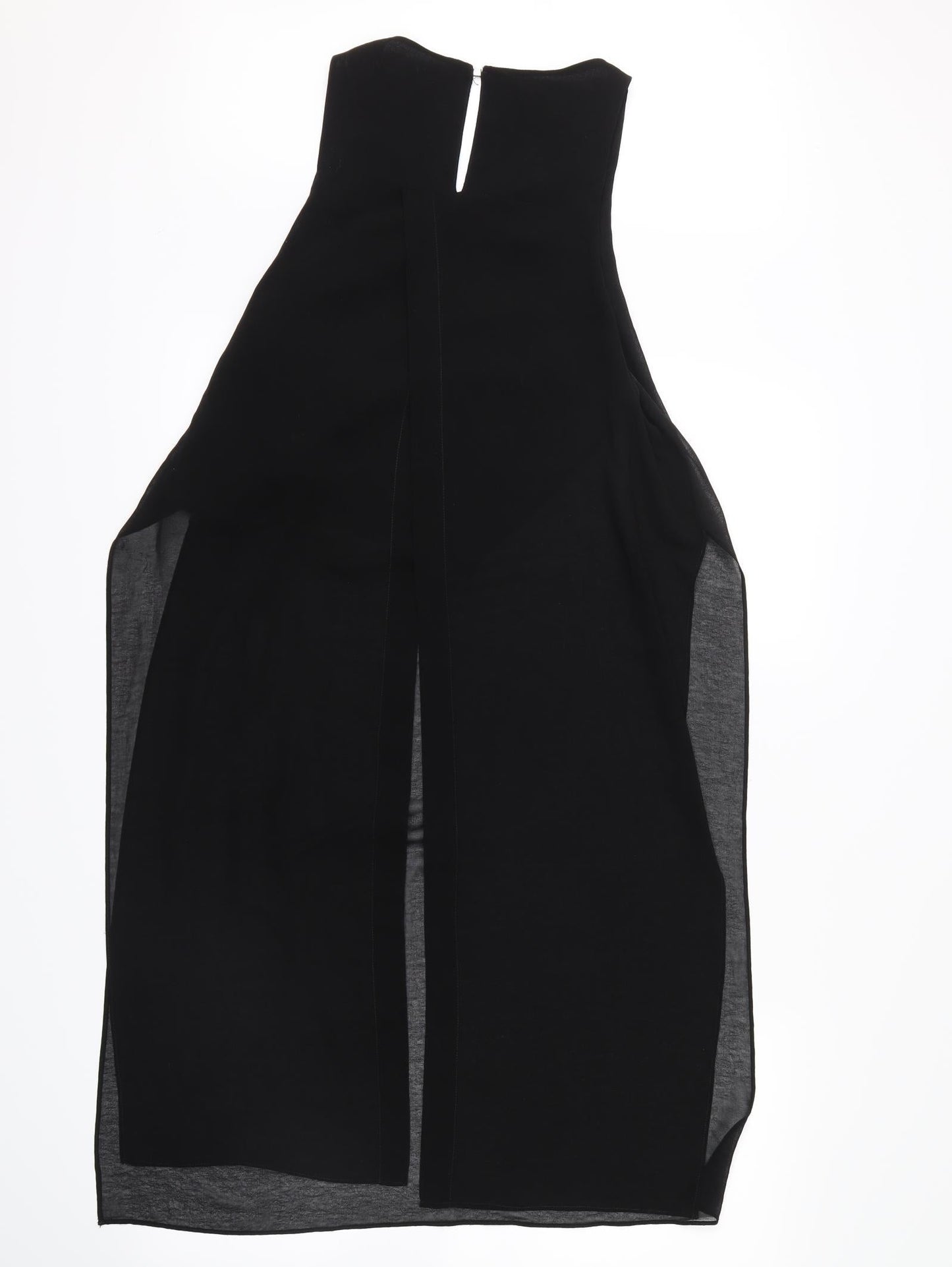 Womens UK Size 12 River Island Black Basic Blouse