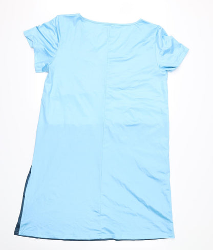 Womens UK Size L no brand Blue Tunic Blouse