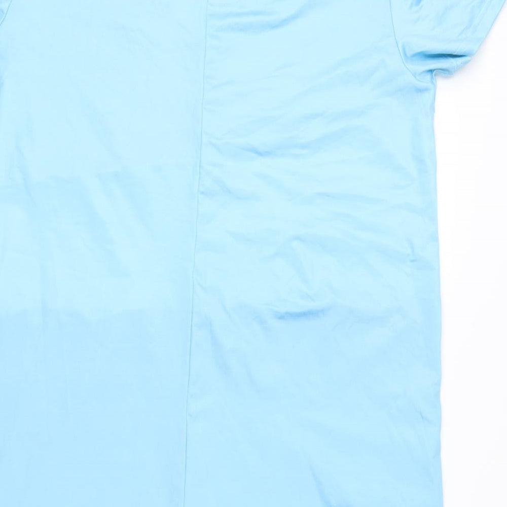 Womens UK Size L no brand Blue Tunic Blouse