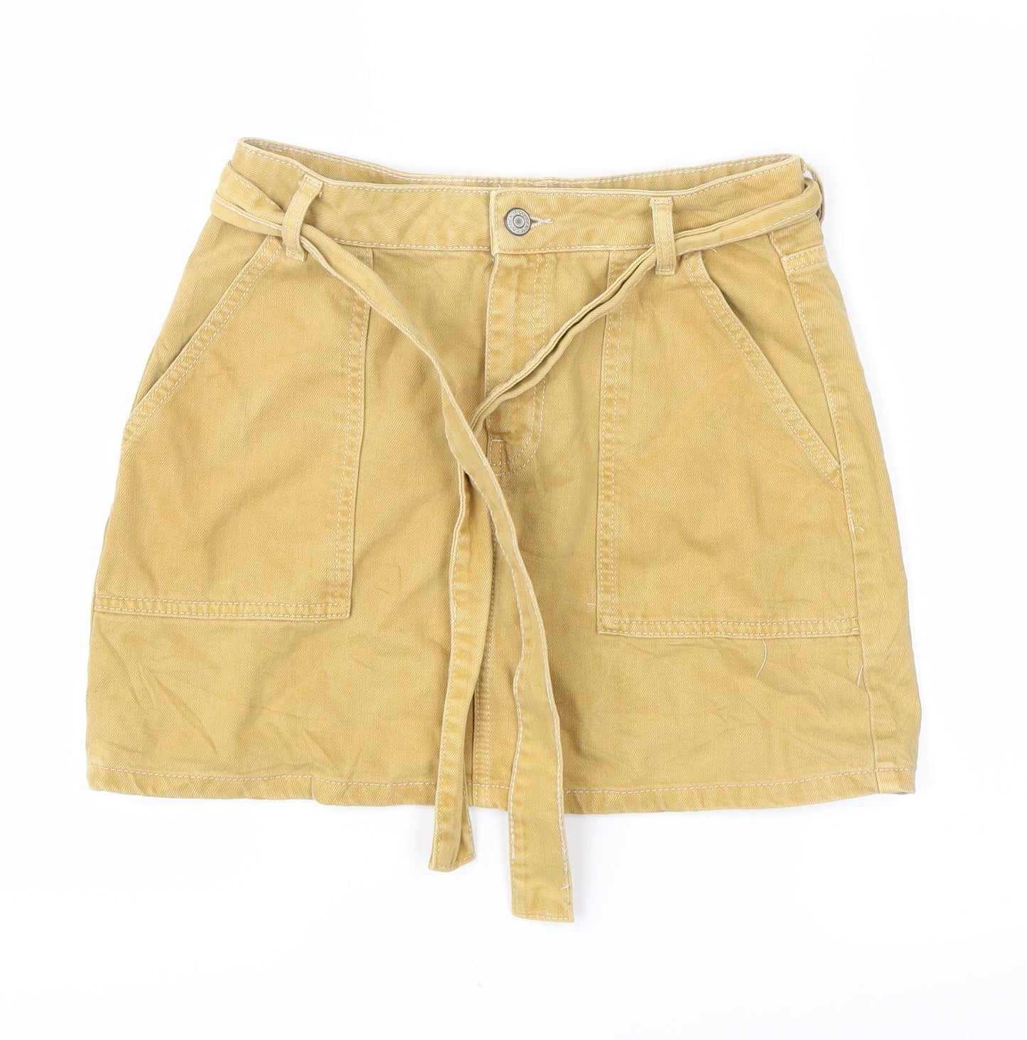 Womens UK Size 8 denim co Mini  Skirt
