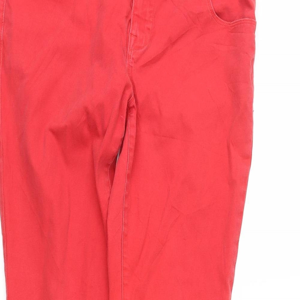 only blue forever Womens Red   Skinny Jeans Size 32 in L30 in