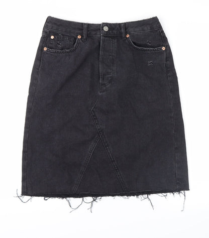 no brand Womens Black   Straight & Pencil Skirt Size 6