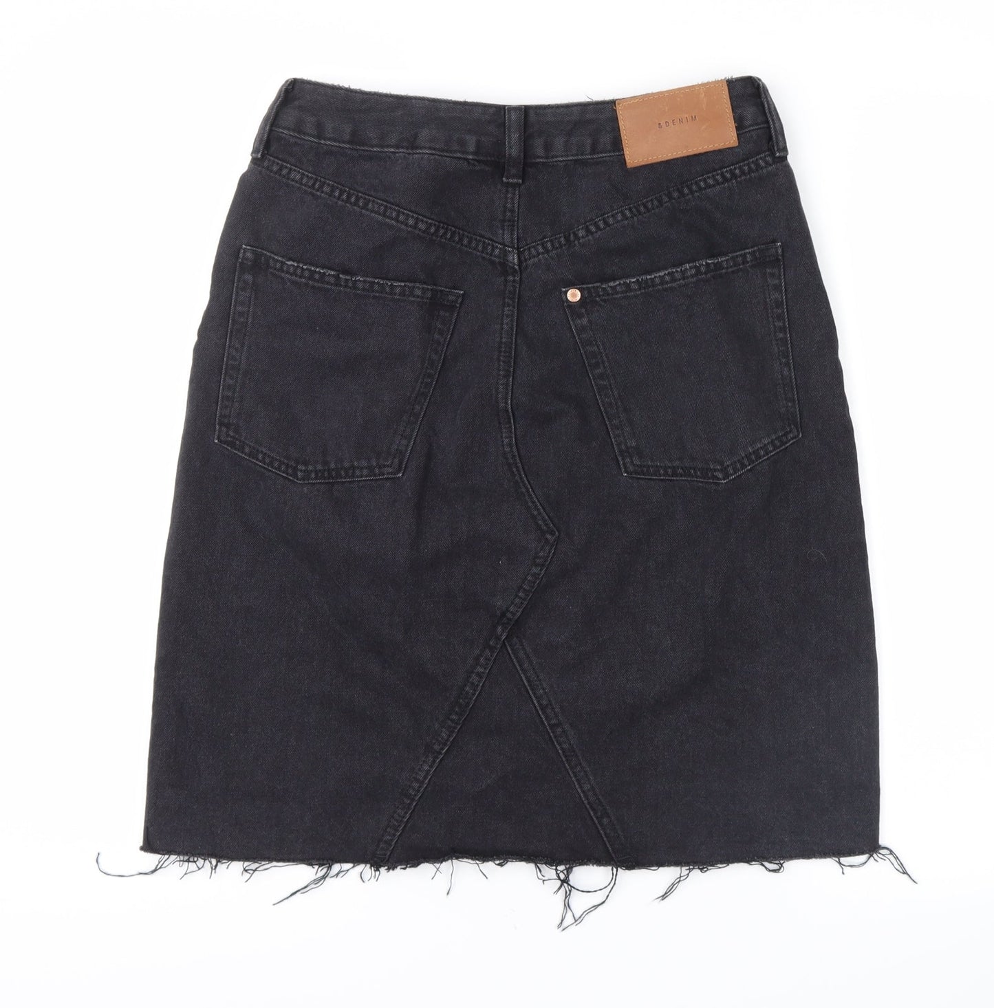 no brand Womens Black   Straight & Pencil Skirt Size 6