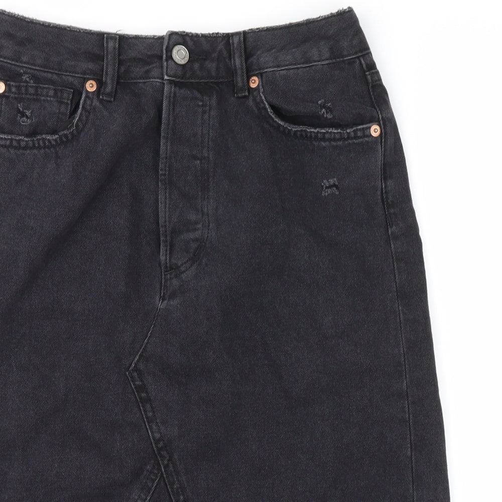 no brand Womens Black   Straight & Pencil Skirt Size 6