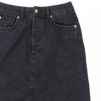 no brand Womens Black   Straight & Pencil Skirt Size 6