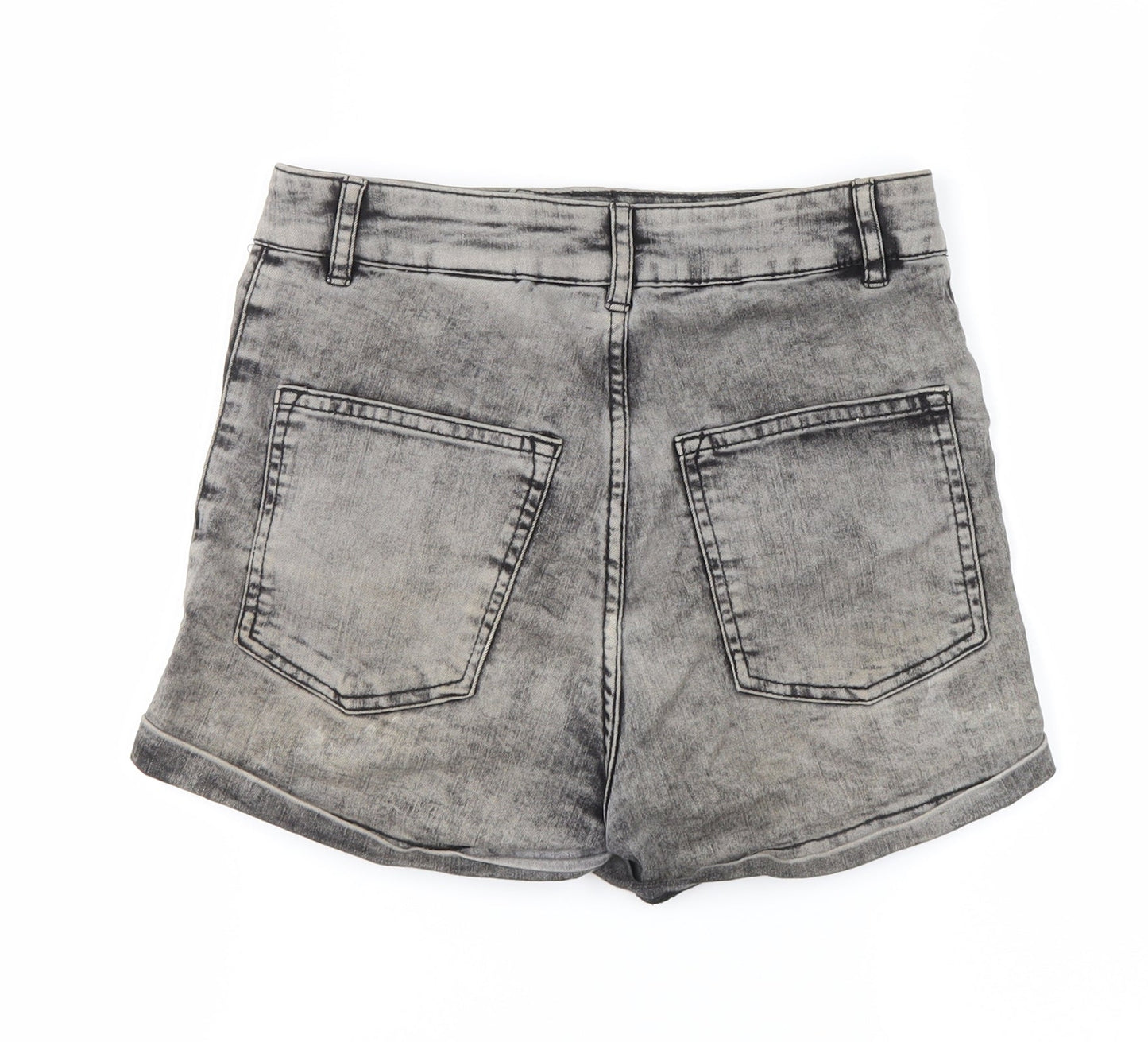 H&M Womens Grey   Mini Skirt Size 8