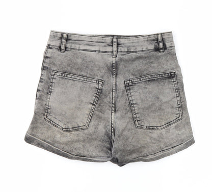 H&M Womens Grey   Mini Skirt Size 8
