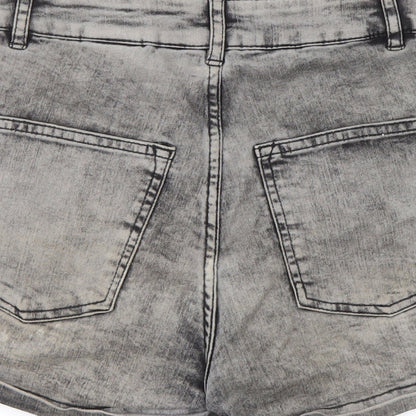 H&M Womens Grey   Mini Skirt Size 8