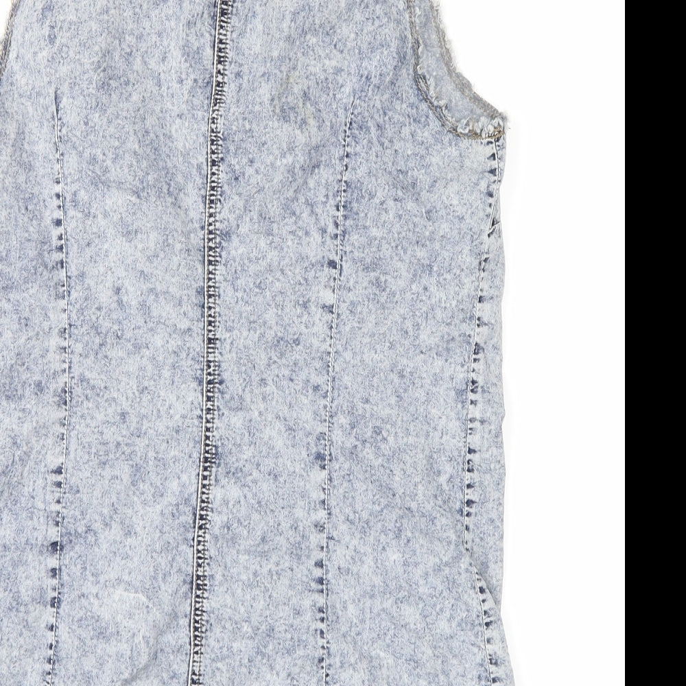 denim co Womens Blue   Basic Button-Up Size 10