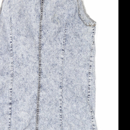 denim co Womens Blue   Basic Button-Up Size 10