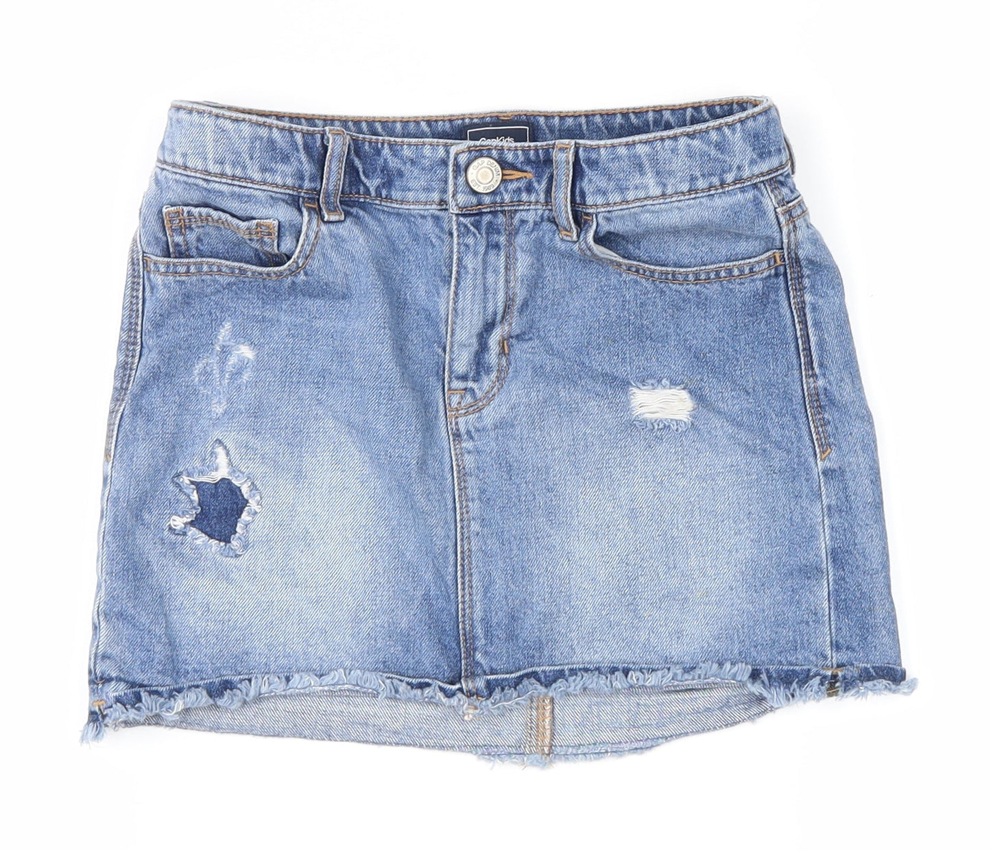 Gap Girls Blue   Cargo Skirt Size 7 Years