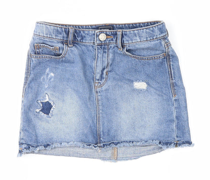 Gap Girls Blue   Cargo Skirt Size 7 Years
