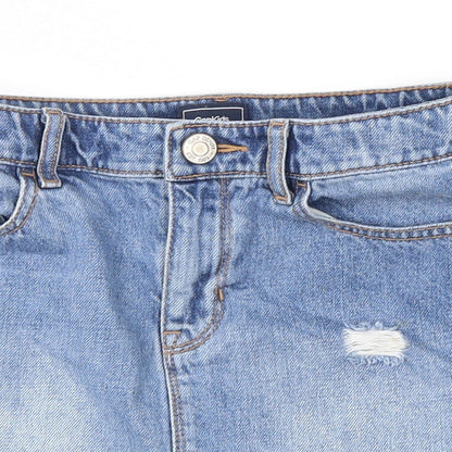Gap Girls Blue   Cargo Skirt Size 7 Years