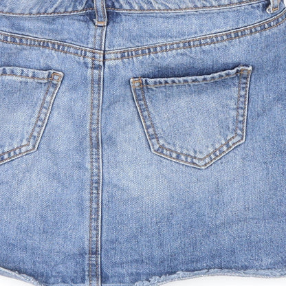 Gap Girls Blue   Cargo Skirt Size 7 Years