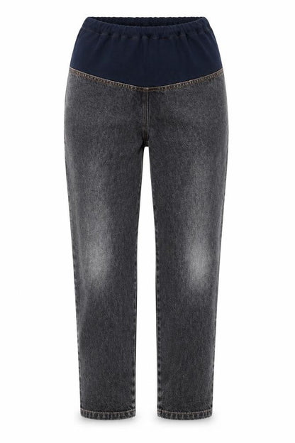Womens UK Size 12 Blooming Marvellous Regular Fit Straight Grey Jeans