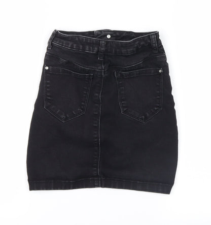 Womens UK Size 4 misguided Straight & Pencil  Skirt