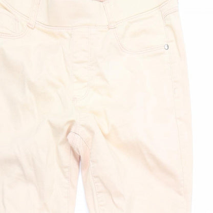 Dorothy Perkins Womens Pink  Denim Skinny Jeans Size 10 L22 in