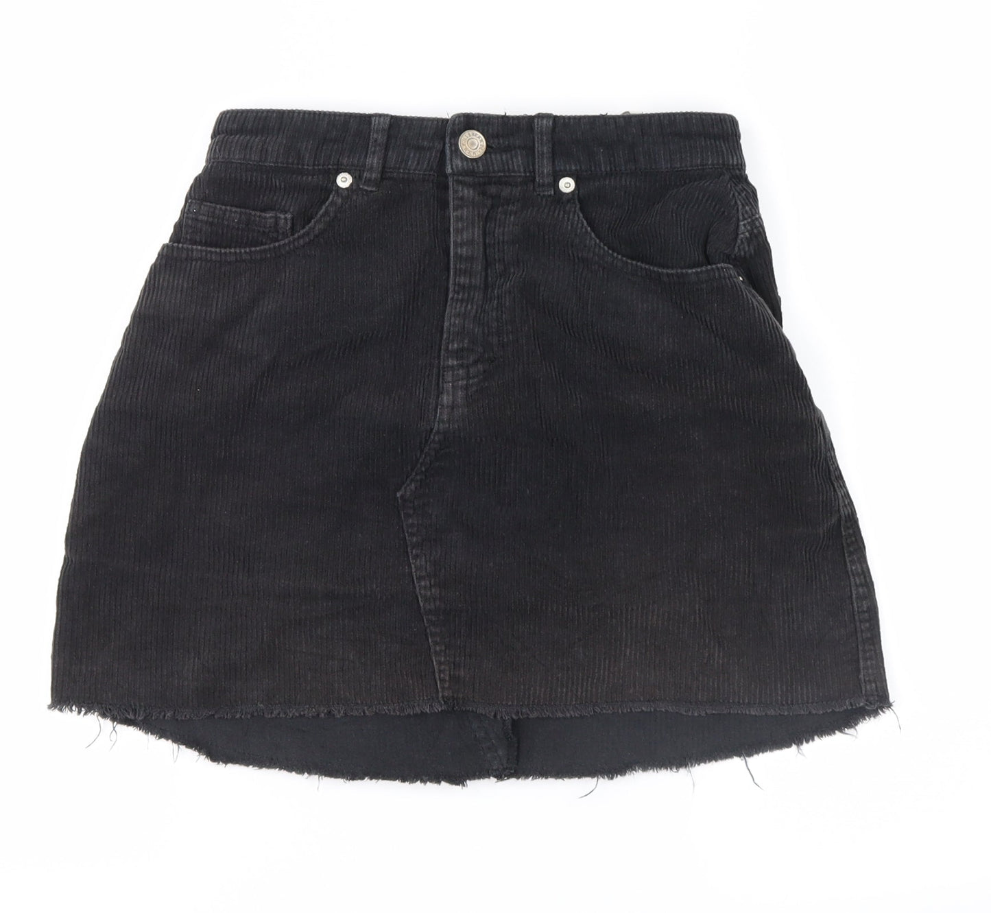 Pull&Bear Womens Black   Mini Skirt Size S