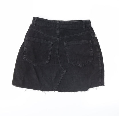 Pull&Bear Womens Black   Mini Skirt Size S